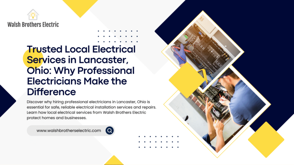 Trusted Local Electrical Services Blog Header